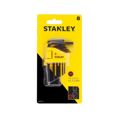 Stanley Σετ Allen 1.5-6mm 8τμχ