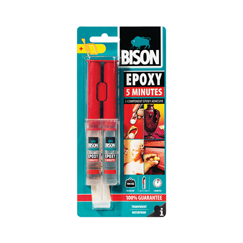 Εποξειδική κόλλα Bison Epoxy 5 Minutes