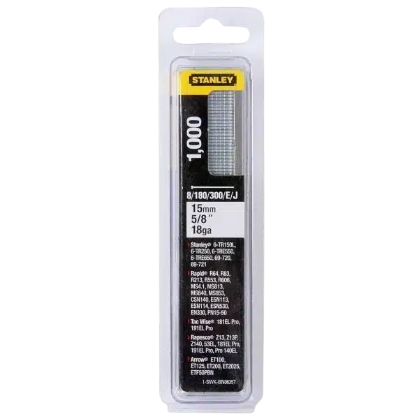 Μονόκαρφο 15mm με Κεφάλι 8/300 Stanley (1000 pcs)