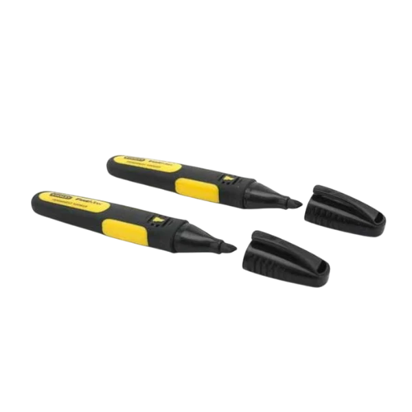 Μαρκαδόροι Ανεξίτηλοι Μαύροι Fatmax Stanley (2pcs)