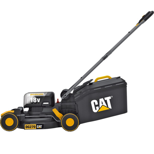 CAT Set Μηχανή γκαζόν μπαταρίας Li-ion 18V 4.0Ah DG270