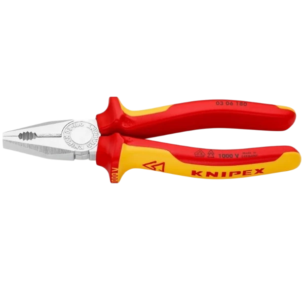Πένσα Ηλεκτρολόγου Με Μόνωση No180mm 1000V Knipex