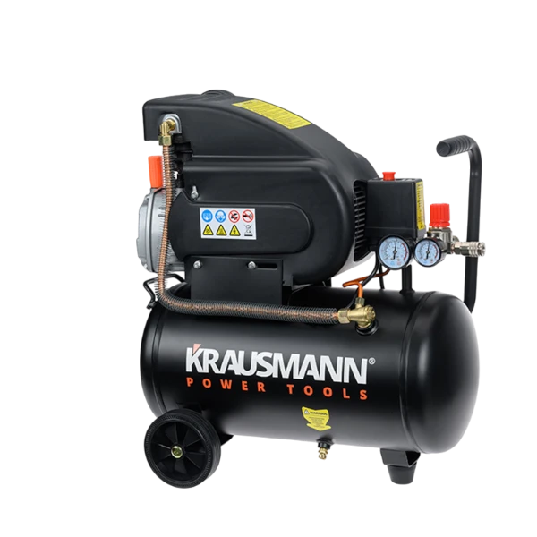 Αεροσυμπιεστές Μονομπλόκ Με Λάδι 24lt 2.0Hp/8bar Krausmann (6700)