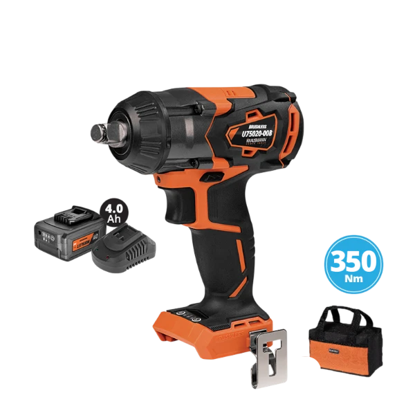 Μπουλ/δα Κόμπακτ Unipower 1/2" 3Ταχ Li-ion 4.0A 20V "BL" 350Nm Krausmann Και Τσάντα (U75020-14SB)
