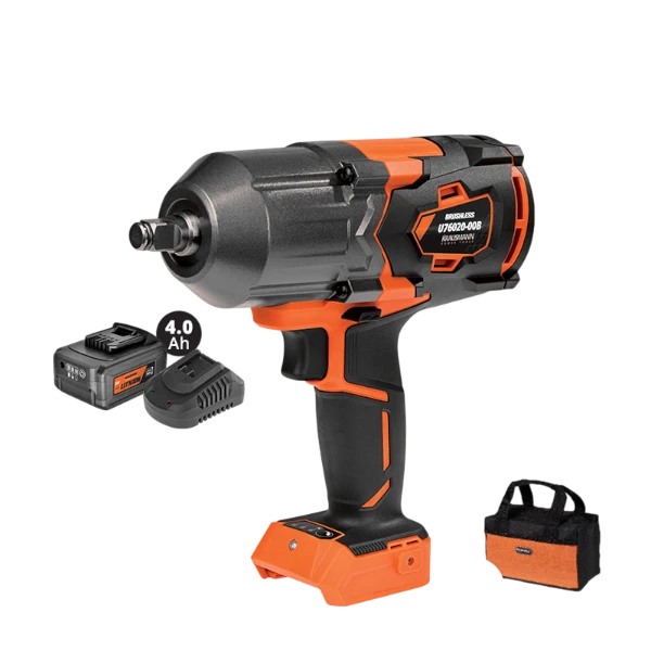 Μπουλ/δα Unipower 1/2" Li-ion 4.0A 20V "BL" 1000Nm Krausmann Και Τσάντα (U76020-14SB)