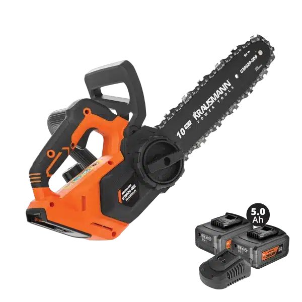 Αλυσοπρίονα 2 Li-ion 5.0A Unipower 20V BL 25cm Krausmann (U30020-25B)