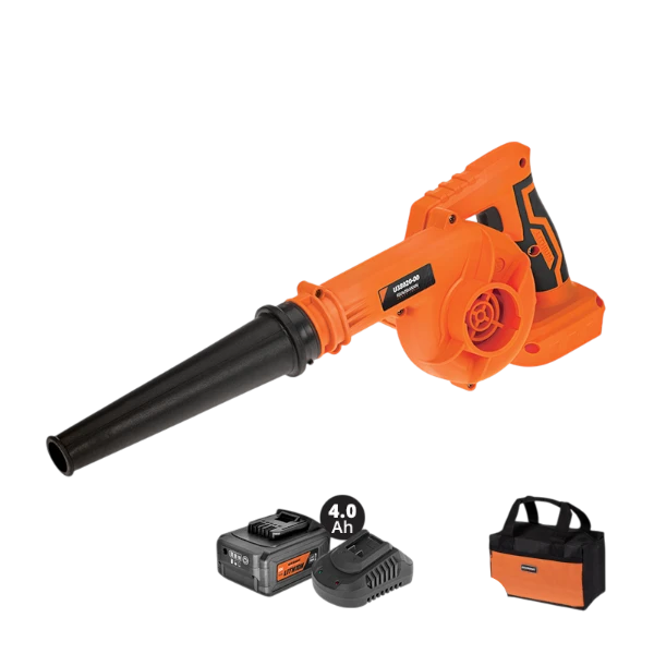 Φυσητήρες-Αναρροφητ. Ρυθμ. Ταχ. Compact Li-ion 4.0A Unipower 20V Krausmann Με Τσάντα (U38020-14S)