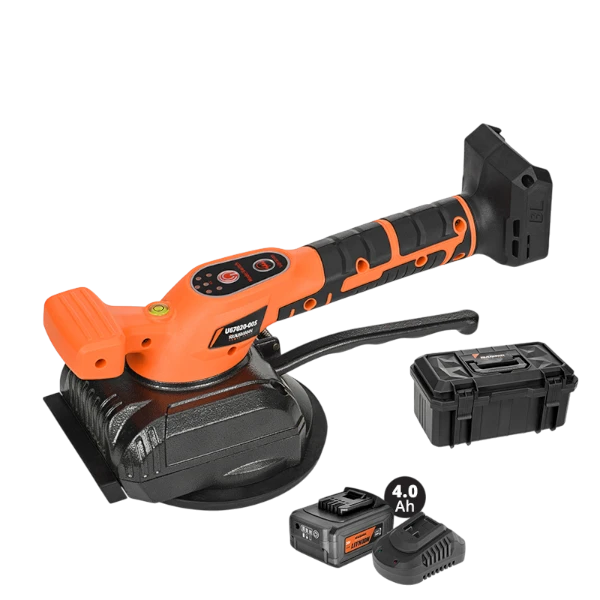 Βεντούζες Πλακιδίων Με Δόνηση Li-ion 4.0A Unipower 20V Krausmann Με Κασ. (U67020-14S)