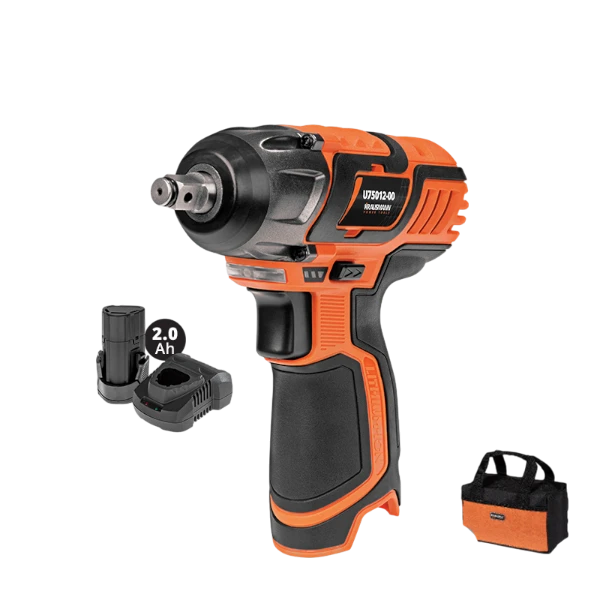 Μπουλ/δα Unipower 3/8" Li-ion 2.0A 12V 100Nm Krausmann +Τσάντα (U75012-12S)