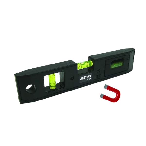 Αλφάδι Πλαστικό Μαγνητικό 3 Μάτια No20cm Metrica