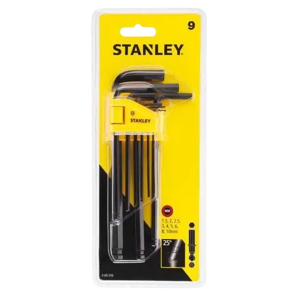 Άλλεν Σετ Μπίλιας 9τμχ. Stanley (0-69-256)