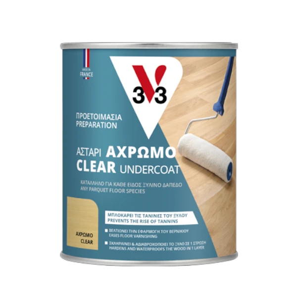 Floor Primer Αστάρι Ξύλου Δαπέδου 750ml V33