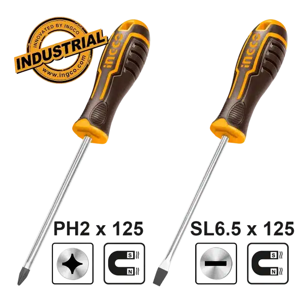 Κατσαβίδια CR-V Σετ 2τμχ. Ingco