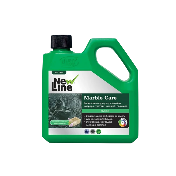 Καθαριστικό Υγρό για Γυαλισμένα Μάρμαρα,Γρανίτες,Μωσαϊκά,Πλακάκια New Line 1Lt