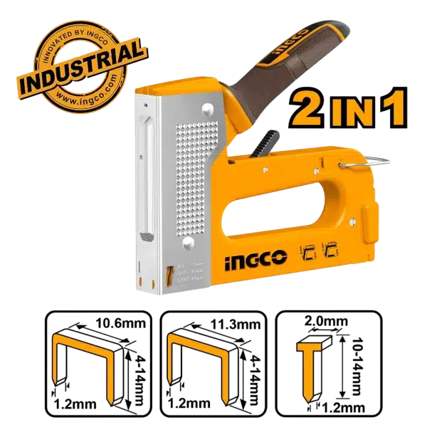 Καρφωτικό Χειρός 2 Εργασιών Super Ingco