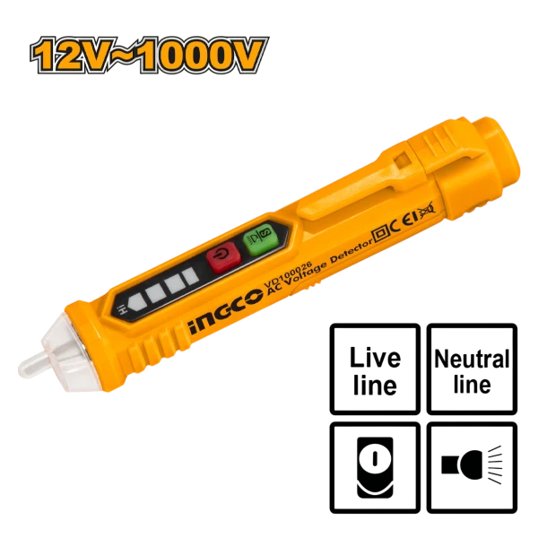 Ανέπαφο Δοκιμαστικό Κατσαβίδι Ingco