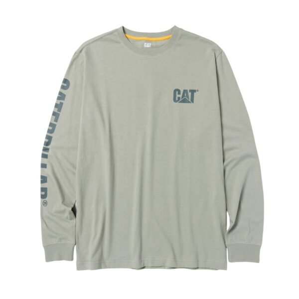 CAT Μπλουζάκι μακρυμάνικο trademark tee πράσινο S 1510034