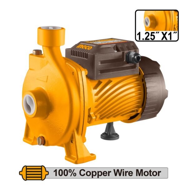 Φυγοκεντρική Αντλία Νερού 1500W Ingco