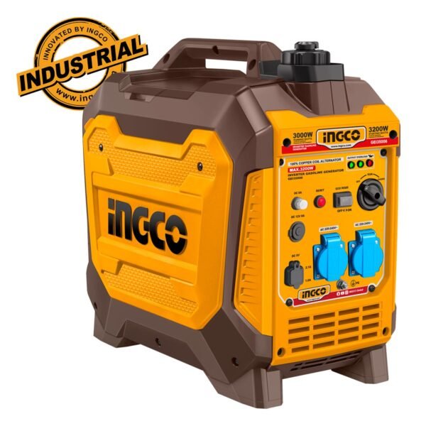 Γεννήτρια Inverter Βαλιτσάκι Βενζίνης 3.2kW 4kVA 4HP Ingco