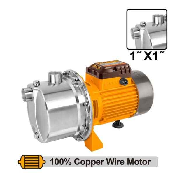 Αντλία INOX Αυτόματης Αναρρόφησης 750W Ingco