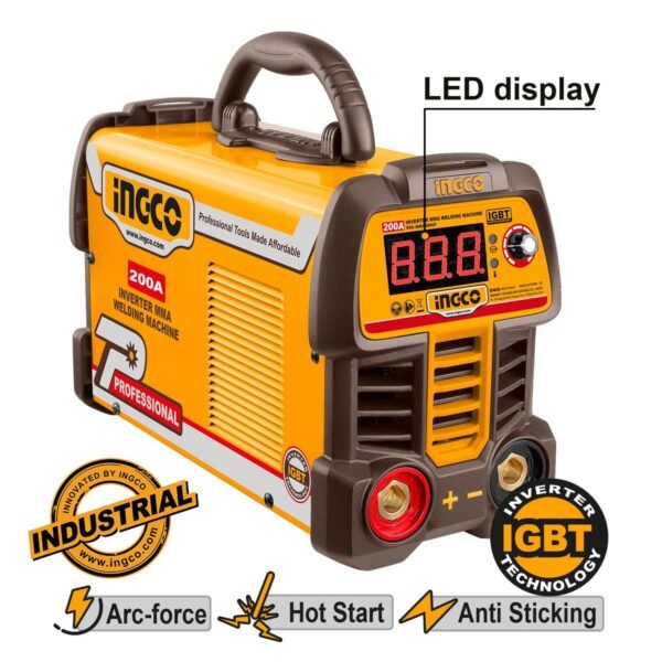 Ηλεκτροκόλληση Inverter 200Α MMA Ingco