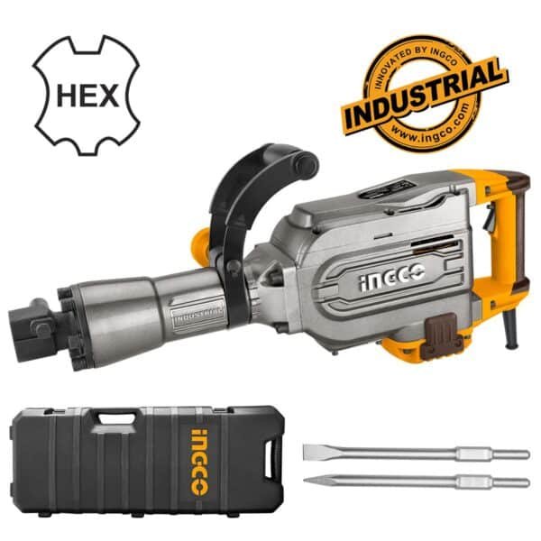 Ηλεκτρικό Κατεδαφιστικό Πιστολέτο 1700W HEX Ingco