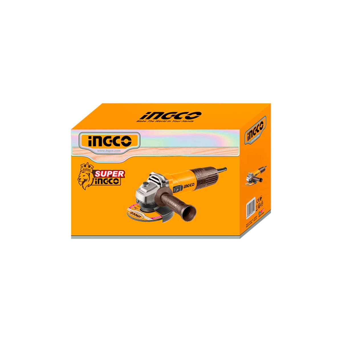 Ηλεκτρικός Γωνιακός Τροχός 900W 125mm Ingco - Image 3