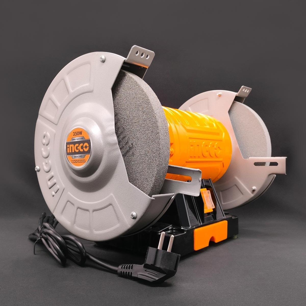 Ηλεκτρικός Δίδυμος Τροχός Πάγκου 350W Ingco - Image 9