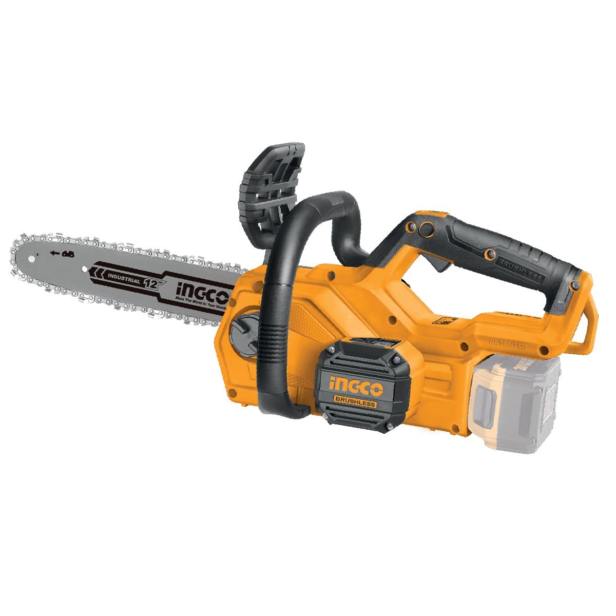 Αλυσοπρίονο Μπαταρίας 20V Li-Ion με 12"/30cm Λάμα SOLO Ingco - Image 3