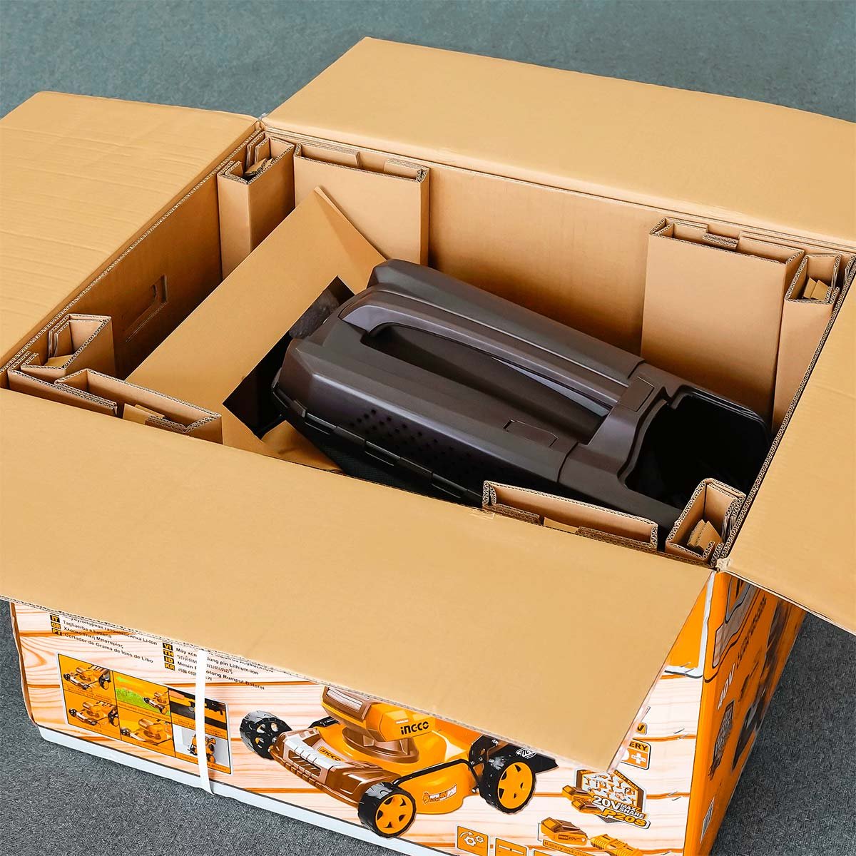 Μηχανή Γκαζόν Μπαταρίας 18" 2x20V Li-Ion SOLO Ingco - Image 7