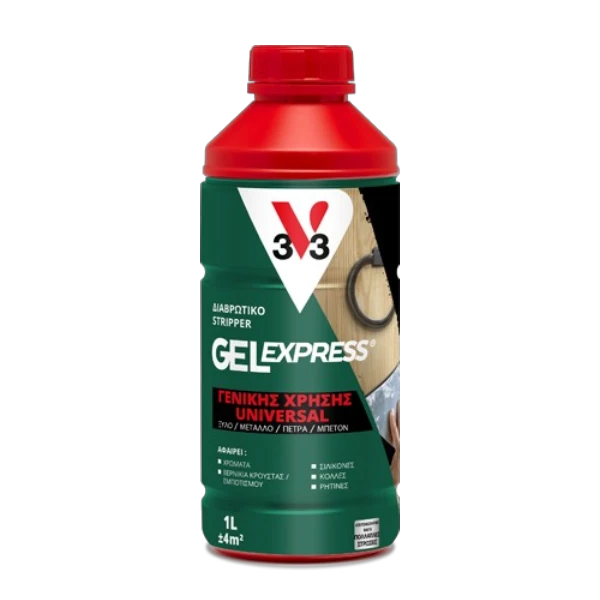 Διαβρωτικό Γενικής Χρήσης Stripper Gel Express Universal V33